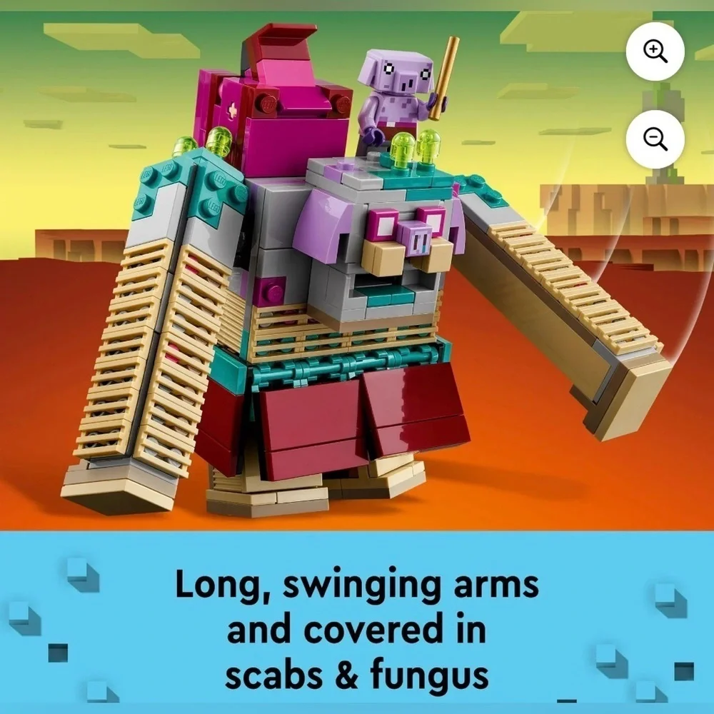 LEGO Minecraft Legends The Devourer Showdown Adventure Set, Minecraft Toy